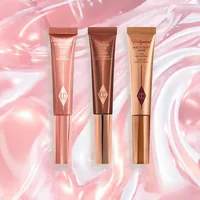 Charlotte Tilbury Beauty Magic Serum Hydrate Brighten Pre Makeup Highlighter Liquid Highlight Air Cushion Pen Gold Tube Lipstick 5