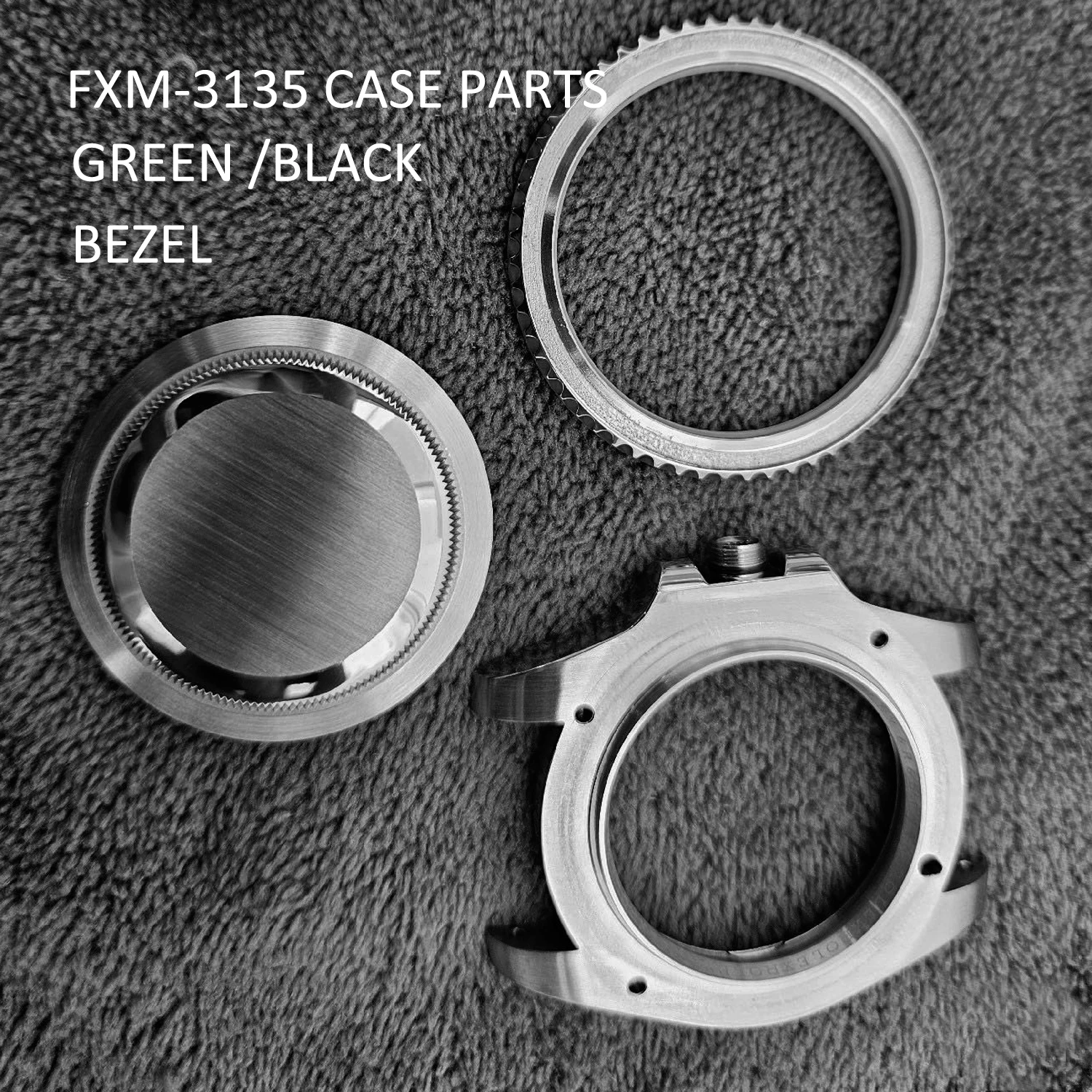 

FXM FACTORY 904L нержавеющая сталь с сапфировым стеклом 116610 Φ для 3135 Движение включает зеленую рамку