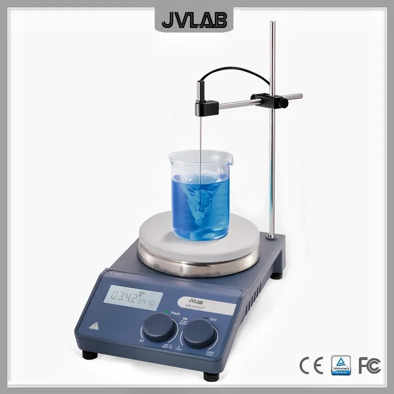Hotplate Magnetic Stirrer Package Max.Capacity 20L LCD Display Magnetic Stirrer 5'' Ceramic Hotplate Up To 340 (C) MS-H-PRO+