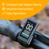 BAFANG eBike LCD Display BN136 5-Pin Mid Drive Motor BBS01 BBS02B BBSHD Conversion Mid Motor with UART Computer Display Protocol 6