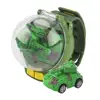 Watch Remote Control Car Toy Mini Rechargeable Racing Car Toy with Colorful Light Remote Control for Kids Cartoon Shape Small 3
