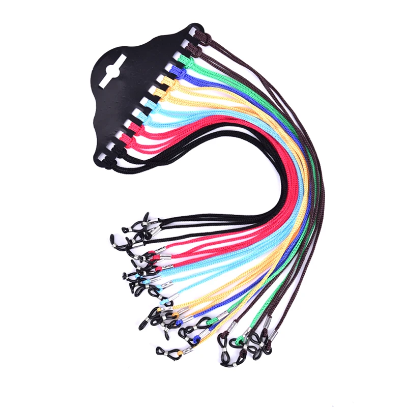 12 Teile/satz Nylon Kette Schnur Brillen Halter Sonnenbrille Gläser Neck String Strap – Detail 2