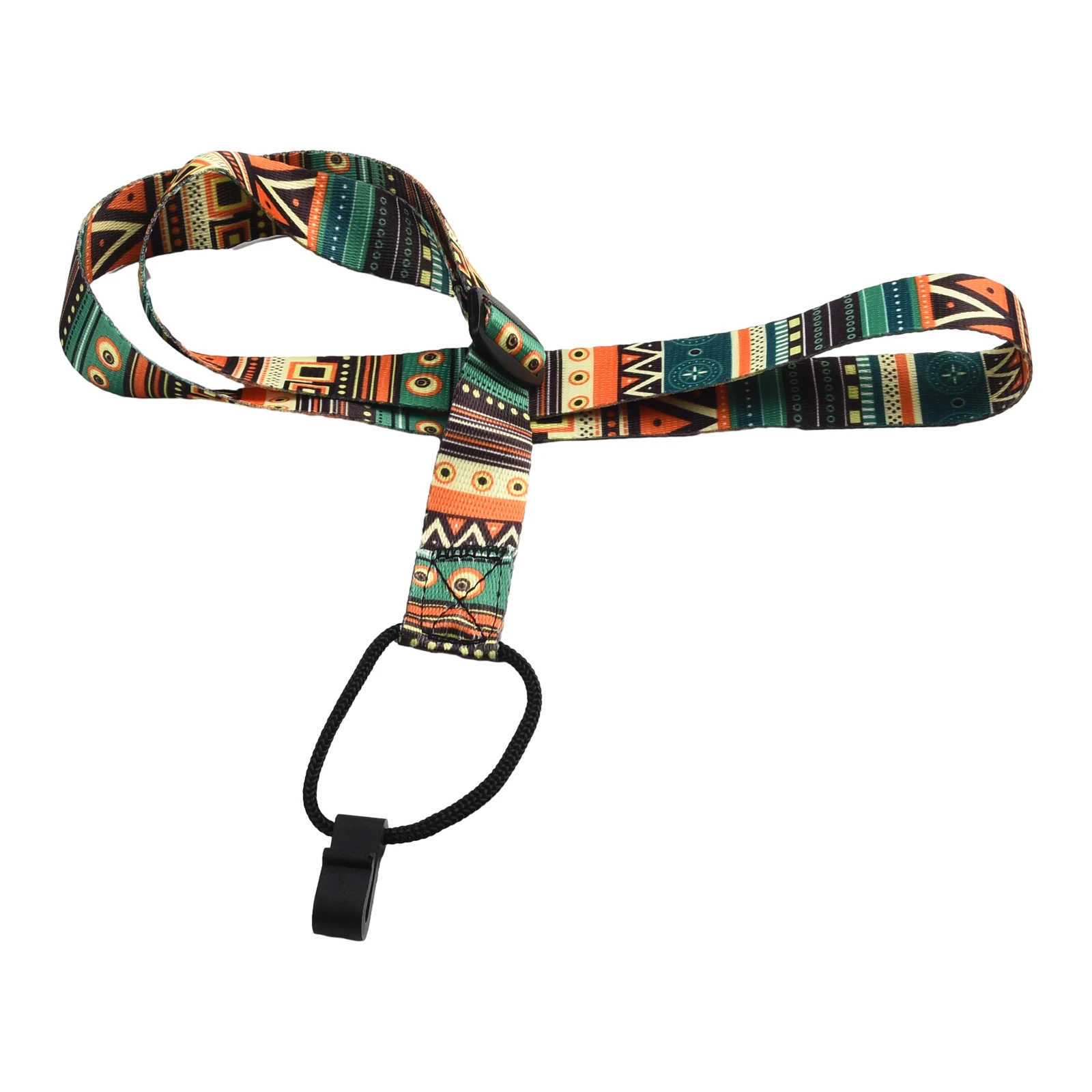 

Fits All Ukuleles 1pc Hawaiian Style Nylon Ukulele Strap Sling & Hook Anti Sliding Design Easy Length Adjustment