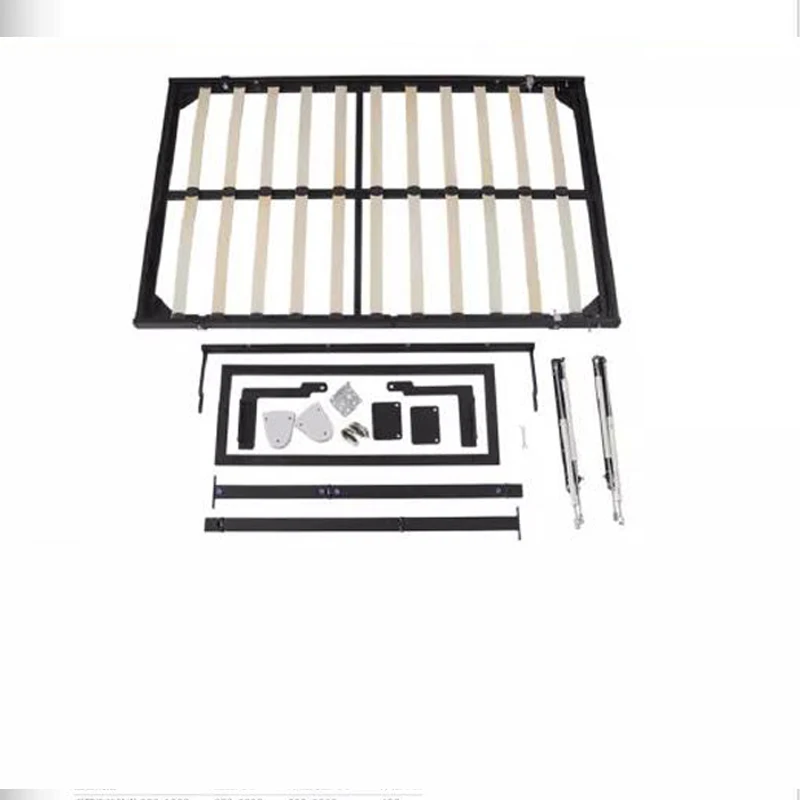 

wood furniture parts Invisible wall bed flap hardware accessories folding Fold able bed automatic frame furniture parts