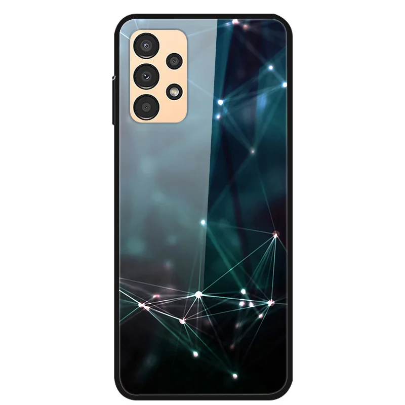 Luxury Tempered Glass Hard Back Cover