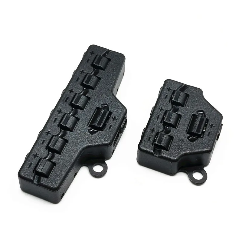 3/6 포트 분배 포트 공유 상자 Diy 소형 철도 기차 모델 장면 조명 시스템 DC 램프 레이아웃 용 라인 분배기