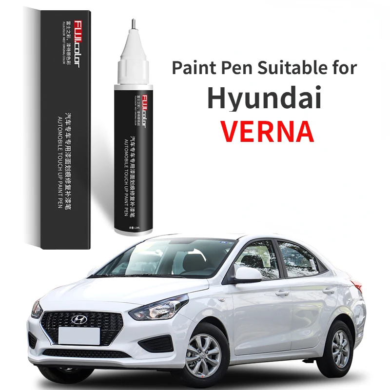PaintPenSuitableforHyundaiVERNAPaintFixerElegantWhiteVERNA