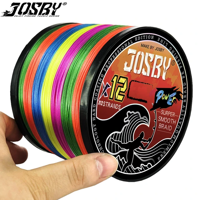 JOSBY 9 Strands Multifilament PE Braided Fishing Line 500M 300M 1000M 100M  Super Strong Japanese Sea Seawater Smooth Wire Pesca - AliExpress