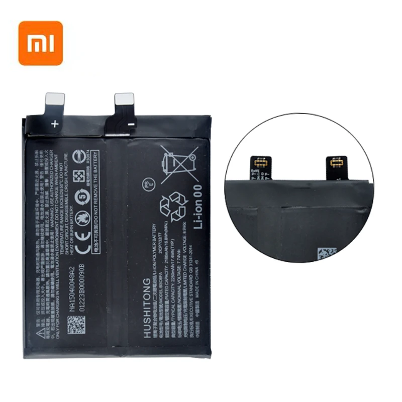 Xiao mi 100% Orginal BS08FA  2250mAh Battery For  Xiaomi  Black Shark 4/4Pro  Phone Replacement Batteries
