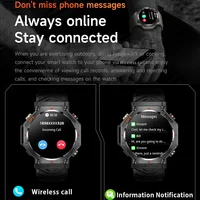 2025 For HUAIWE Military Outdoor GPS Sports Smart Watch Men 1.39" 5ATM Waterproof 530mAh ChatGPT AI Assistant Compass Smartwatch - Image 5