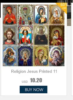 Description Picture 5 of itemChristmas Landscape Pre-Printed Cross Stitch Complete Kit Embroidery Hobby Handmade Handicraft Knitting Design Home Decor Gift