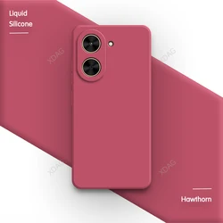 Luxury Soft Silicone Phone Case - Classic Straight Edge Design for Redmi A5 4G (171mm) (Hawthorn)
