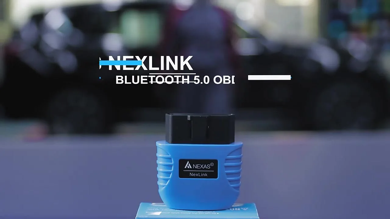 Nexlink Bluetooth 5.0 Nexas Motorrär Diagnose-Scan-Tool Bluetooth 5.0 Obd2 Eobd Diagnose Scanner Für IOS Android Windows Fehler Co Leser Auto Scanner Diagnose