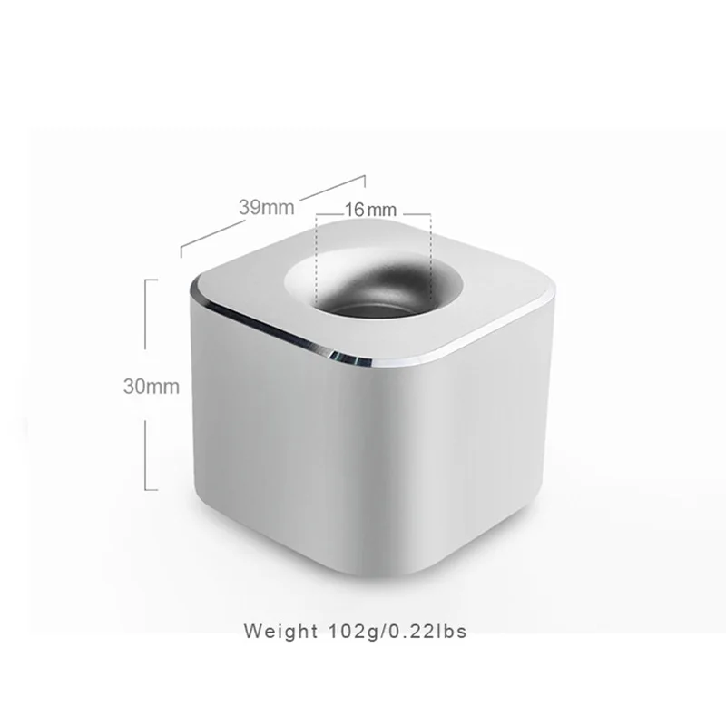 Aluminum Alloy Pen Holder With Non-Slip Pad Creative Office Desktop Ornament Pen Hole Pencil Slot Student Pencil Storage Stand 6