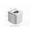 Aluminum Alloy Pen Holder With Non-Slip Pad Creative Office Desktop Ornament Pen Hole Pencil Slot Student Pencil Storage Stand 6