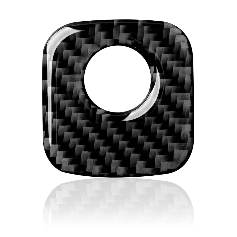 In Fibra Di Carbonio Co-Pilot Storage Box Switch Cover Trim Sticker Decal Per Chevrolet Corvette C6 2005 2006