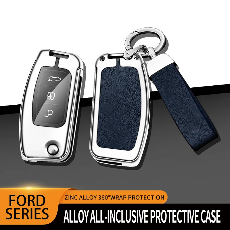 Custodia Per Chiave A Distanza Per Auto In Lega Di Zinco Per Ford Ranger Wildtrak Protezione Per Telecomando Per Accessori Per Copertura Chiave Ford R