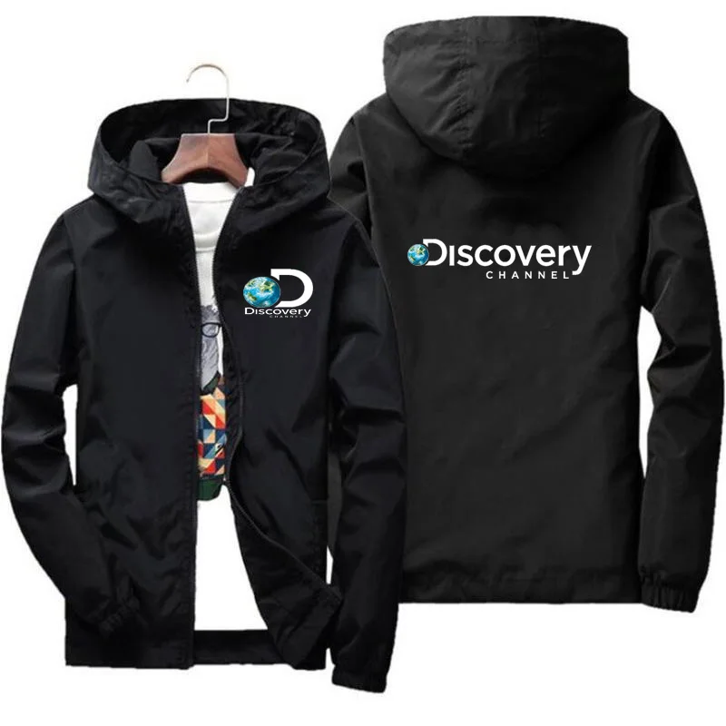 Discovery Jacket Camping Hiking Fishing Men Windbreak Coats Outdoor Work Zipper Jackets Spring Autumn Clothes