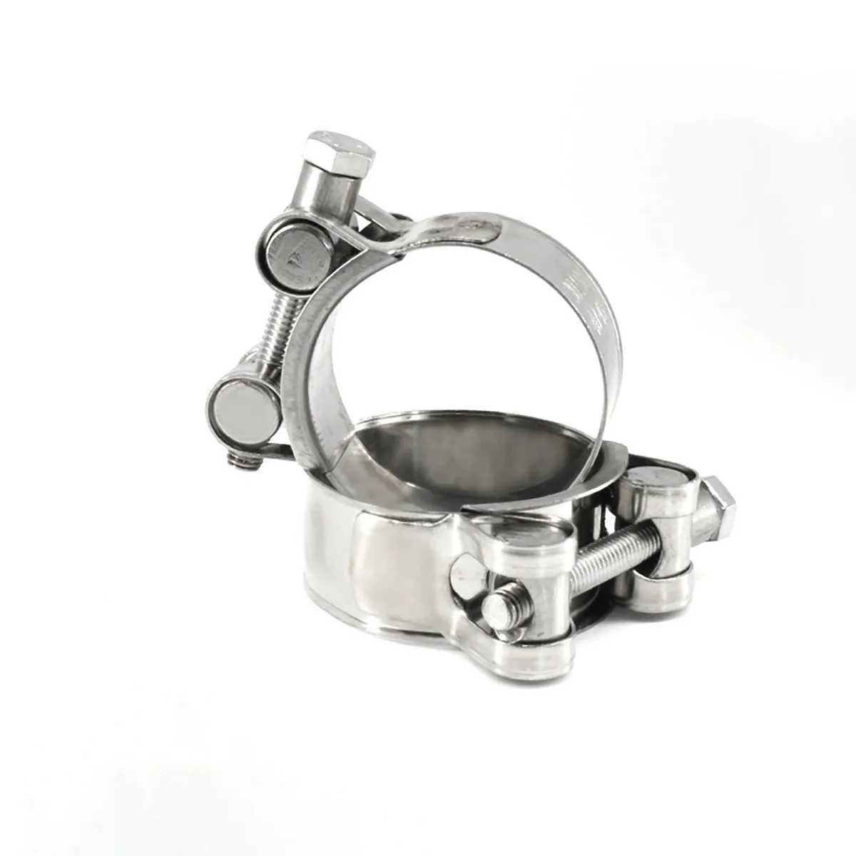 304  Stainless Steel Thickened Strong European Style Fixed Pipe Throat Clamp