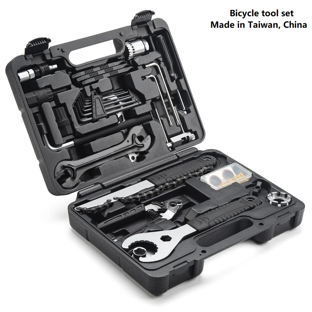 Bicycle Service Tool Kit Multiple Function Crank BB Bottom Bracket Hub Freewheel Pedal Spoke