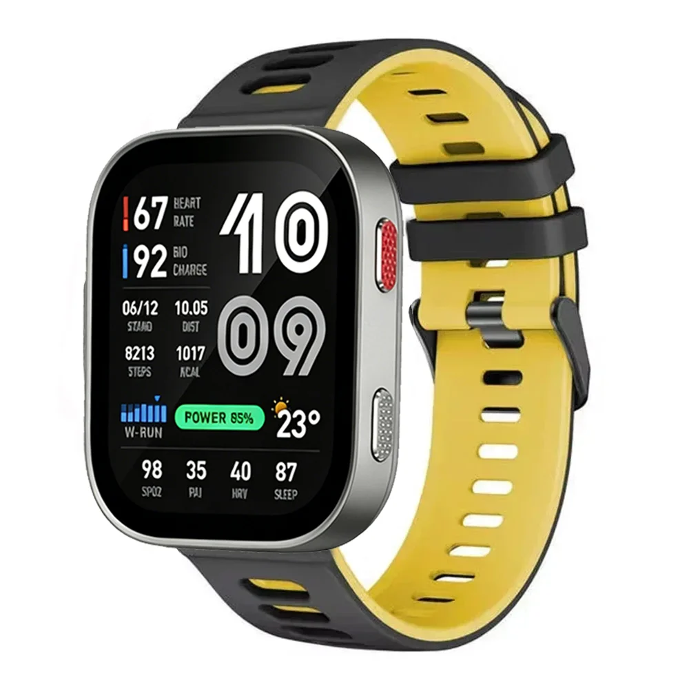 Two-Tone Silicone Strap - Comfortable and Stylish Bracelet