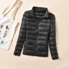 Women Light Short quilted Duck Down Jacket Feather Puffer Parkas Plus Overcoat Windbreaker Winter Cold Pressure Down Coats 2