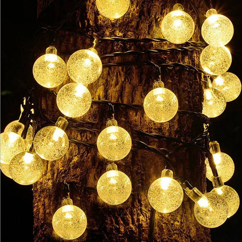 Radiant Outdoor Solar Globe Fairy Lights – Enchanting Garden & Event Decor