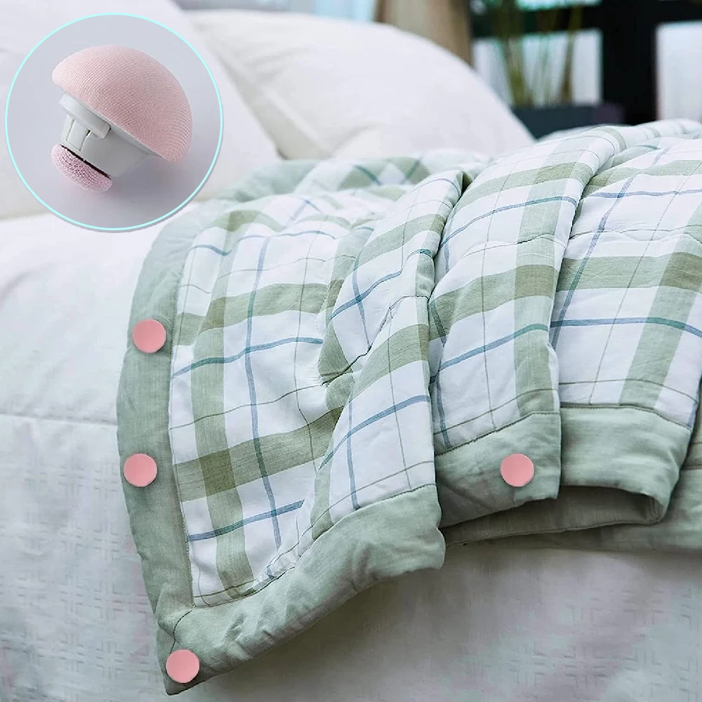 

4/8/12 шт./упаковка, зажимы для простыни