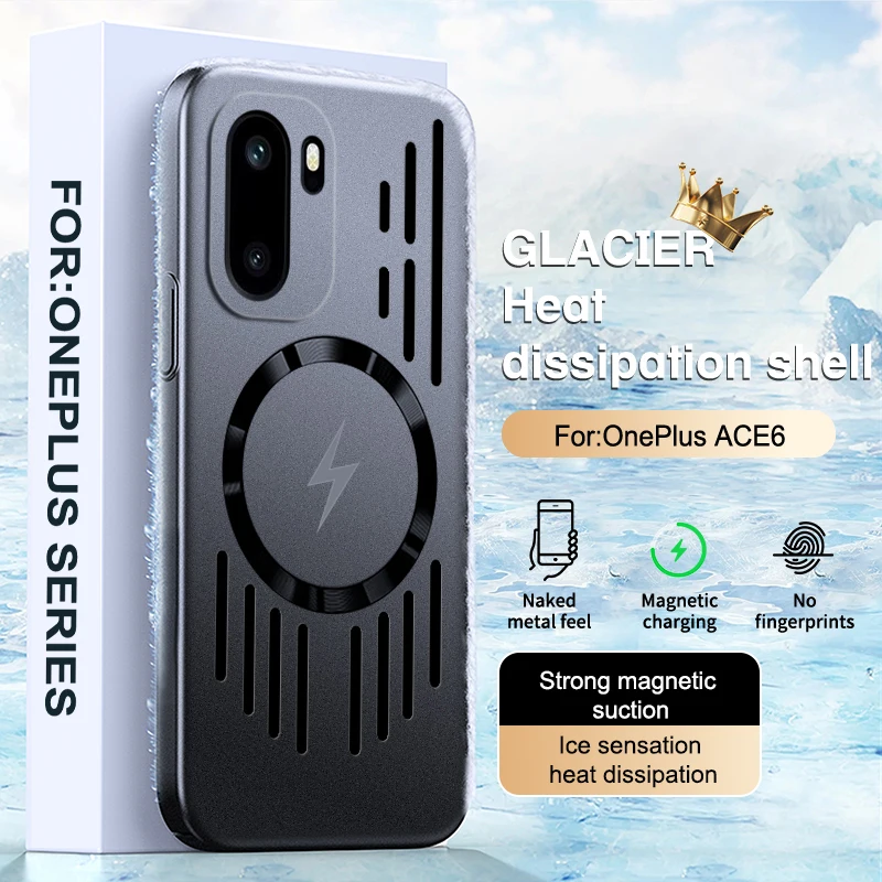 Ultra Slim Matte Breathable Magnetic Shockproof Case