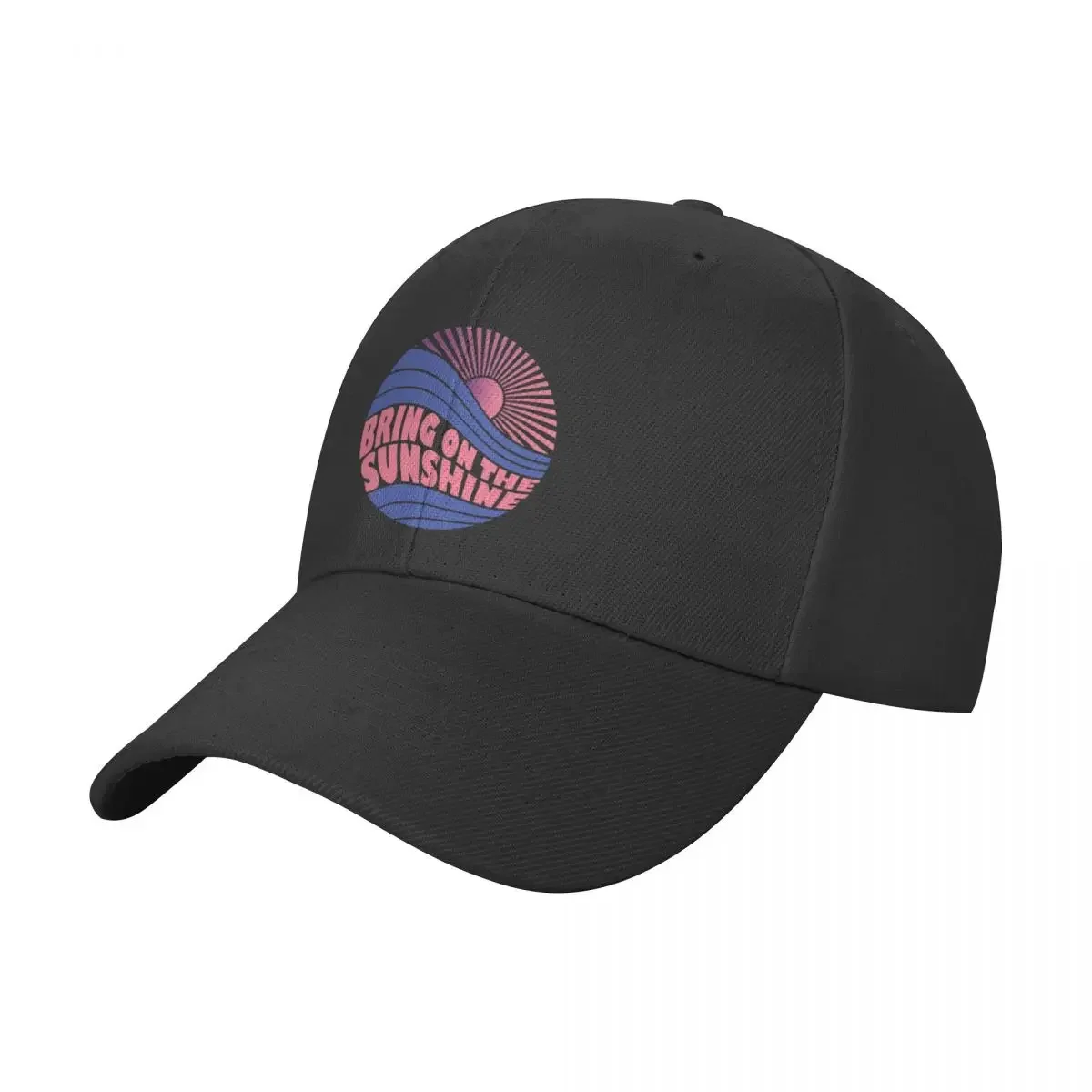 Bring on the sunshine colorful trending summer quote Baseball Cap Luxury Brand Dropshipping dad hat Anime Hat For Women Men's