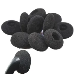 50Pcs 18mm Soft Foam Earbud Headphone Replacement Ear Pads Earphone Ear Tips Headset Sponge Covers Cushions