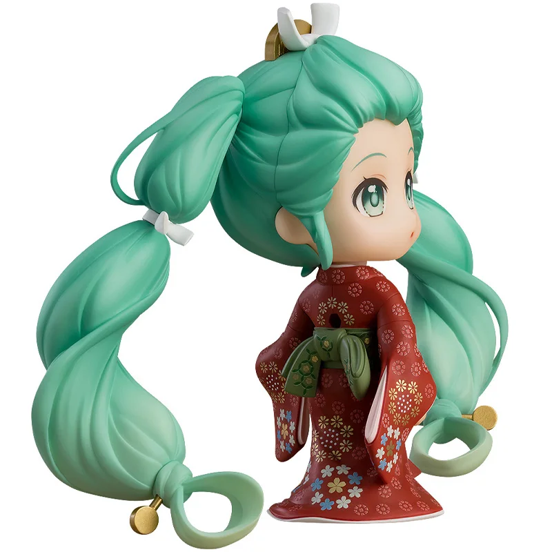 

In Stock Original Good Smile Nendoroid GSC 2100 Hatsune Miku Looking Back on Beauty Ver Piapro 10CM Action Figure Toys Gifts