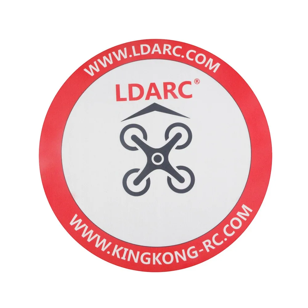 Ldarc 250Mm Grembiule Da Parcheggio Pad Di Atterraggio Pieghevole/500Mm Arch Racing Air Gate Per La Pratica All'Aperto Tiny Gt7 Gt8 Tiny R7 Fpv Drone