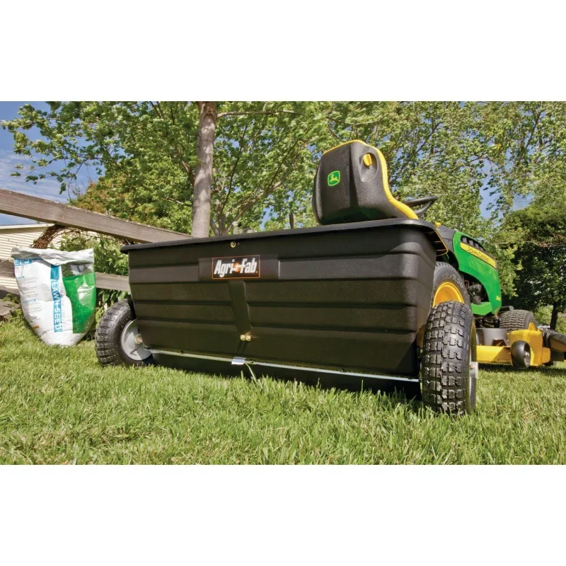 Polypropylene 45-0288 175-Pound Max Tow Behind Drop Spreader Black 42 Inch