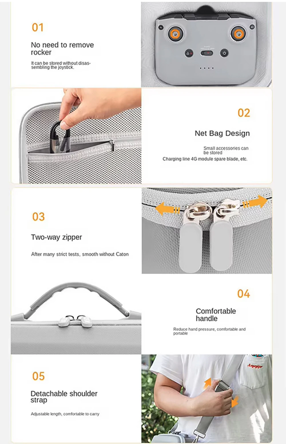 Case For DJI Neo Drone Portable Carrying Case Travel Accessories Storage EVA Bag Dustproof Handbag Anti-scratch Protective Bag