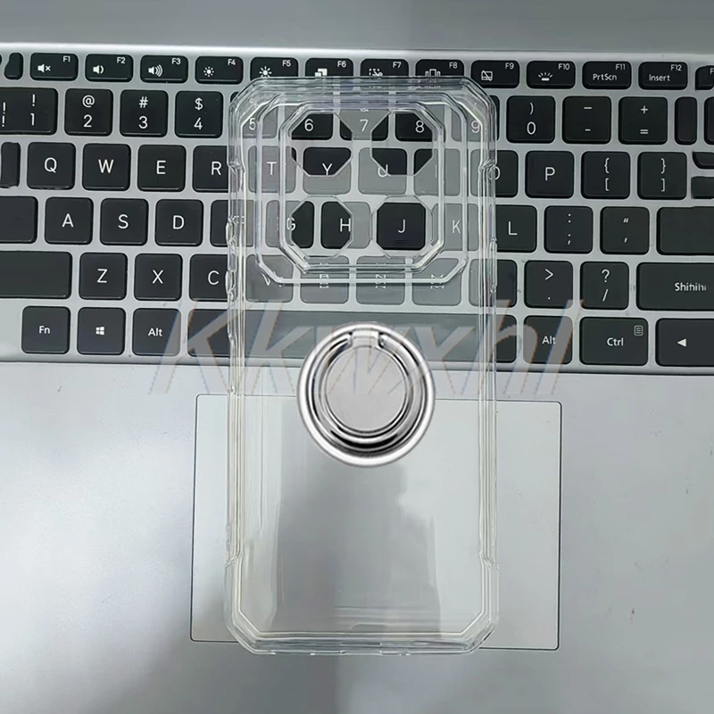 Enhanced Product Title:  
Shockproof Soft Phone Case with Back Ring Holder Bracket