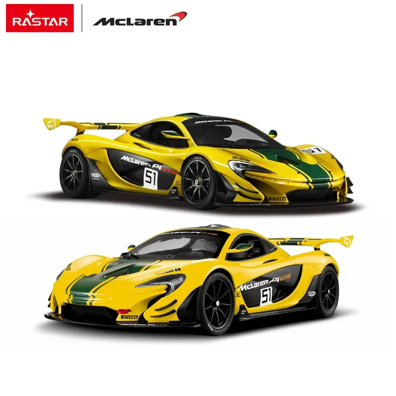 

RASTAR Mclaren P1 GTR RC Car 1:14 Scale Remote Control Car Model Auto Machine Vehicle Toys For Children Adults