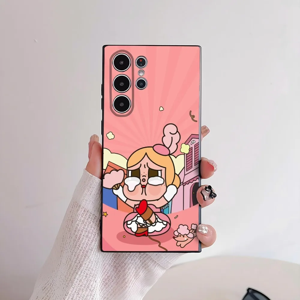 Süße C-Crybaby Puppen-Handyhülle für Samsung Galaxy S25 S24 S22 S23 Ultra S21 S20 Plus 5G Frosted Non-Slip Full Cover Soft Case – Detail 10
