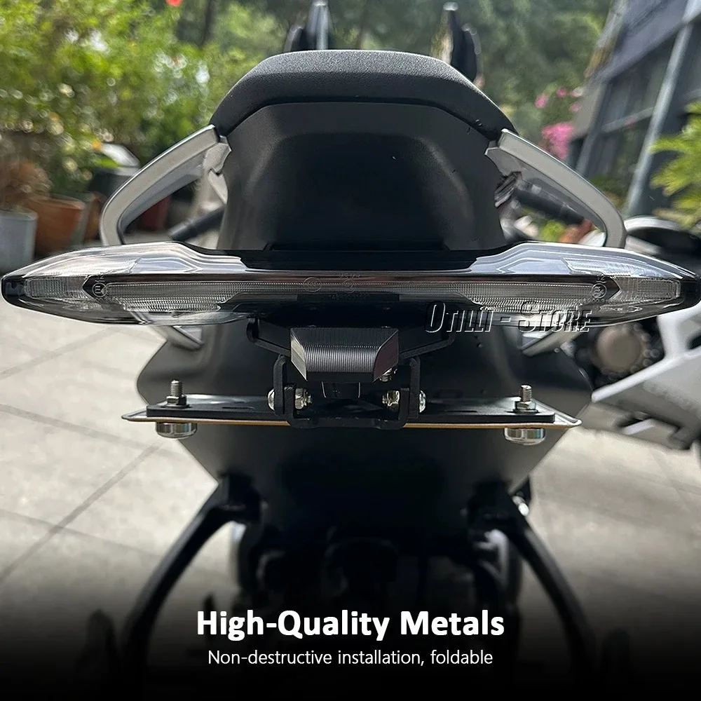 CFMOTO 675SR-R 675SRR 675SS 675NK 675 SR-R SS SR 오토바이 리어 라이센스 플레이트 홀더 브래킷 테일 티디 펜더 엘리미네이터