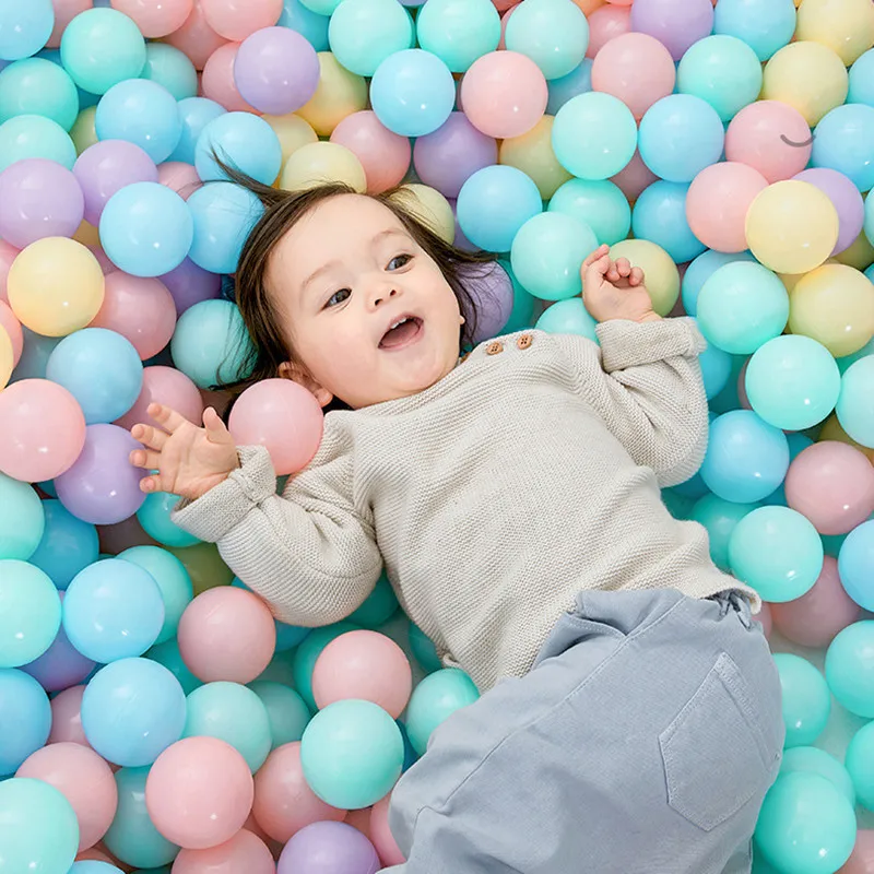 50Pcs Ocean Balls Toy Colorful Soft Water Pool Wave Ball Baby Children Funny Eco-Friendly Stress Air Ball Children Sport Gift 5