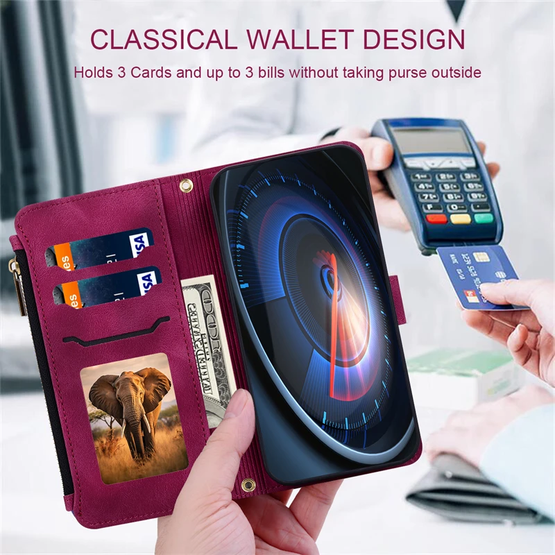Flip Leather Wallet Cover for Realme Note - Premium Case and s Etui