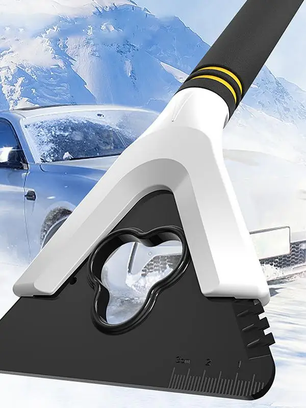 

Snow Shovel Scraper Frost Snow Scraper Squeegee Portable and Compact Vehicles Cleaning Tool for SUV Trucks Off-Road Vehicles