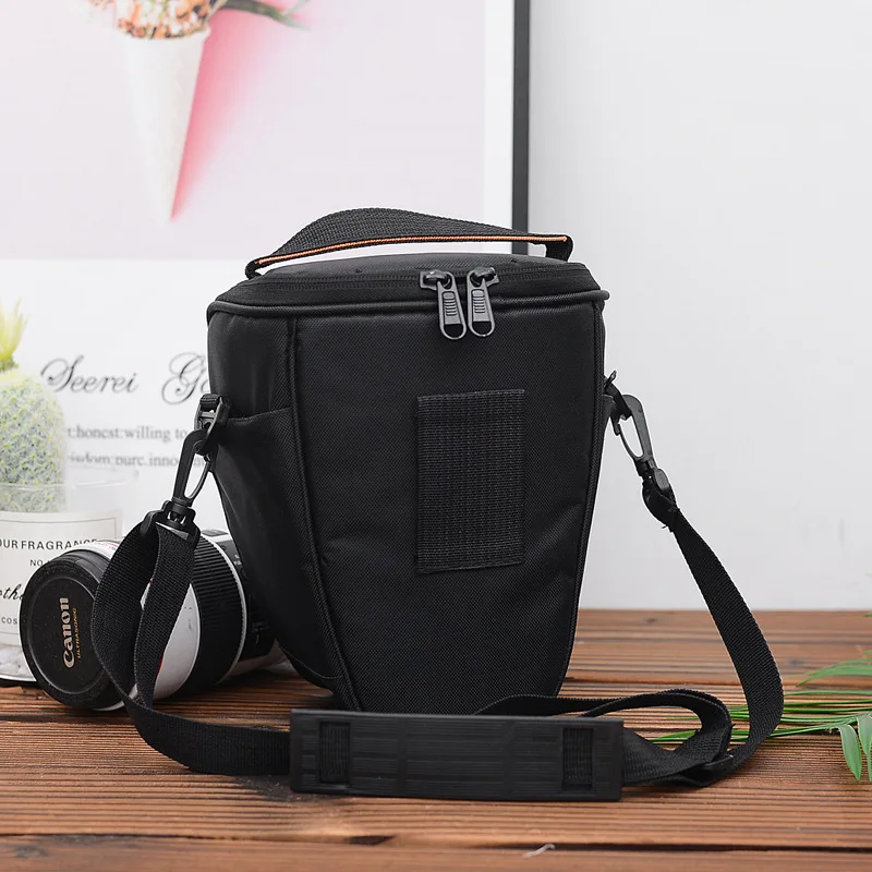 Borsa per Fotocamera SLR, Borsa per Fotocamera Digitale, Borsa per Attrezzatura Fotografica Impermeabile per Fotocamere Mirrorless Nikon e Canon - immagine 3