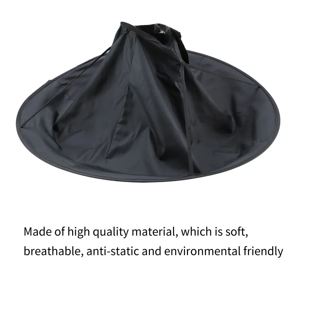 Haircut Cape Professional Barber Foldable Umbrella Waterproof Hairdressing DIY Tools