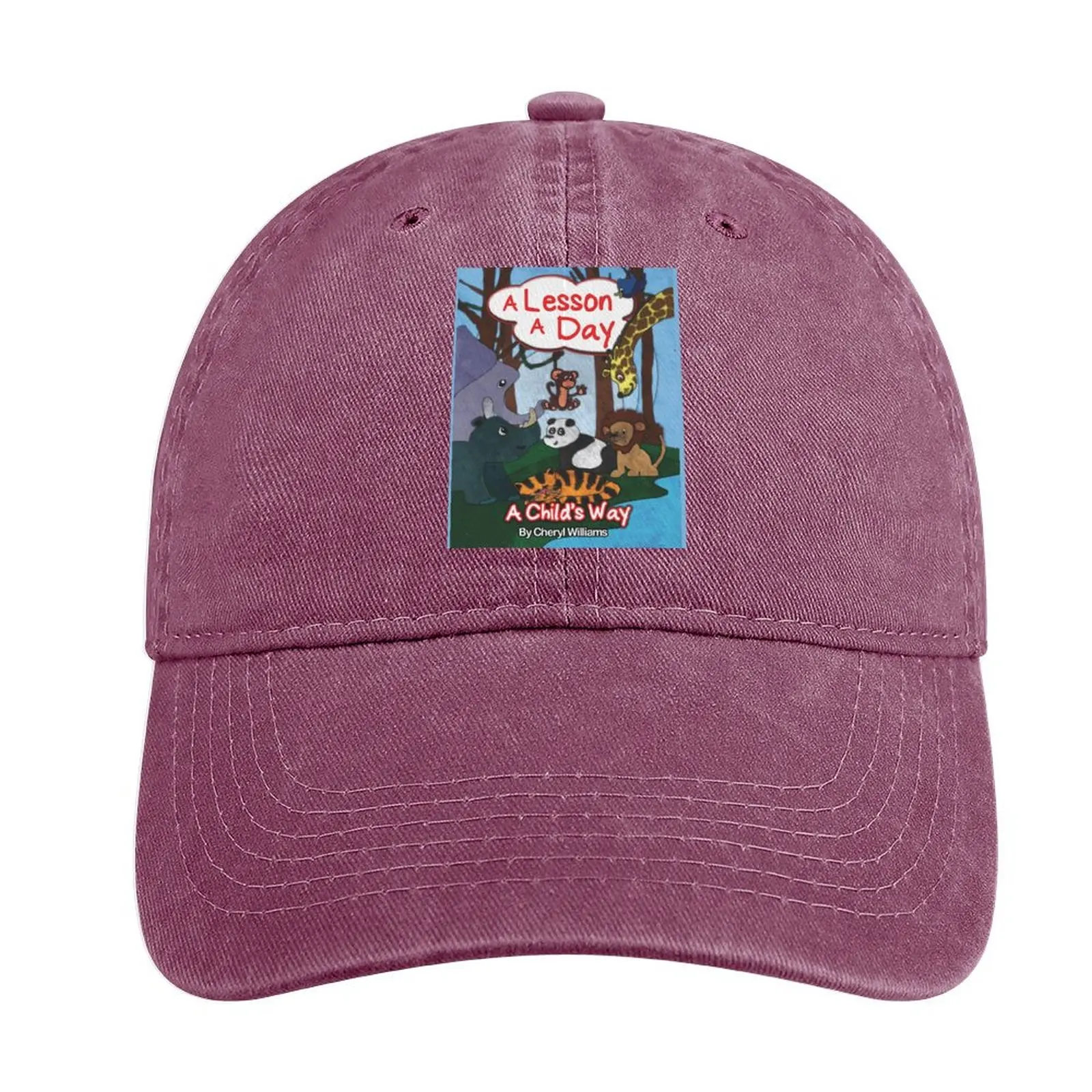

A Lesson a Day: A Child's Way by Cheryl Williams Cowboy Hat dad hat fashion tea hats Men'S Baseball Cap Women'S