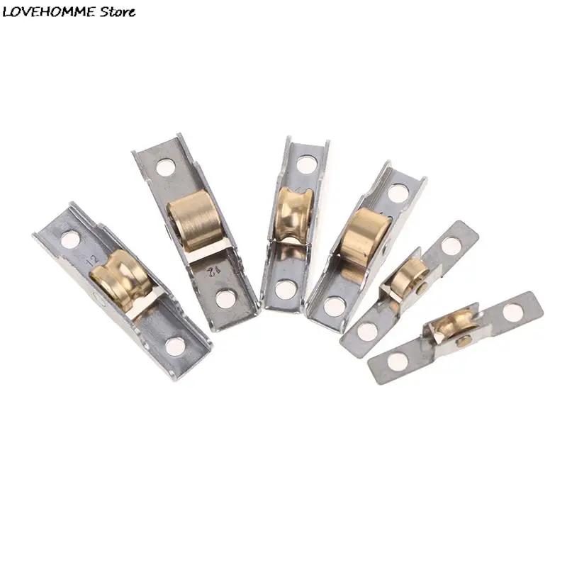 Sliding Door Pulley Roller Stainless Steel Window Pulley for Glass Furniture