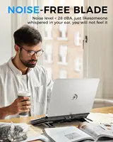 Laptop Cooling Pad with 6 Fans, 7-Angle Adjustable, Fits 13-17.3 Inch Laptops - Image 4
