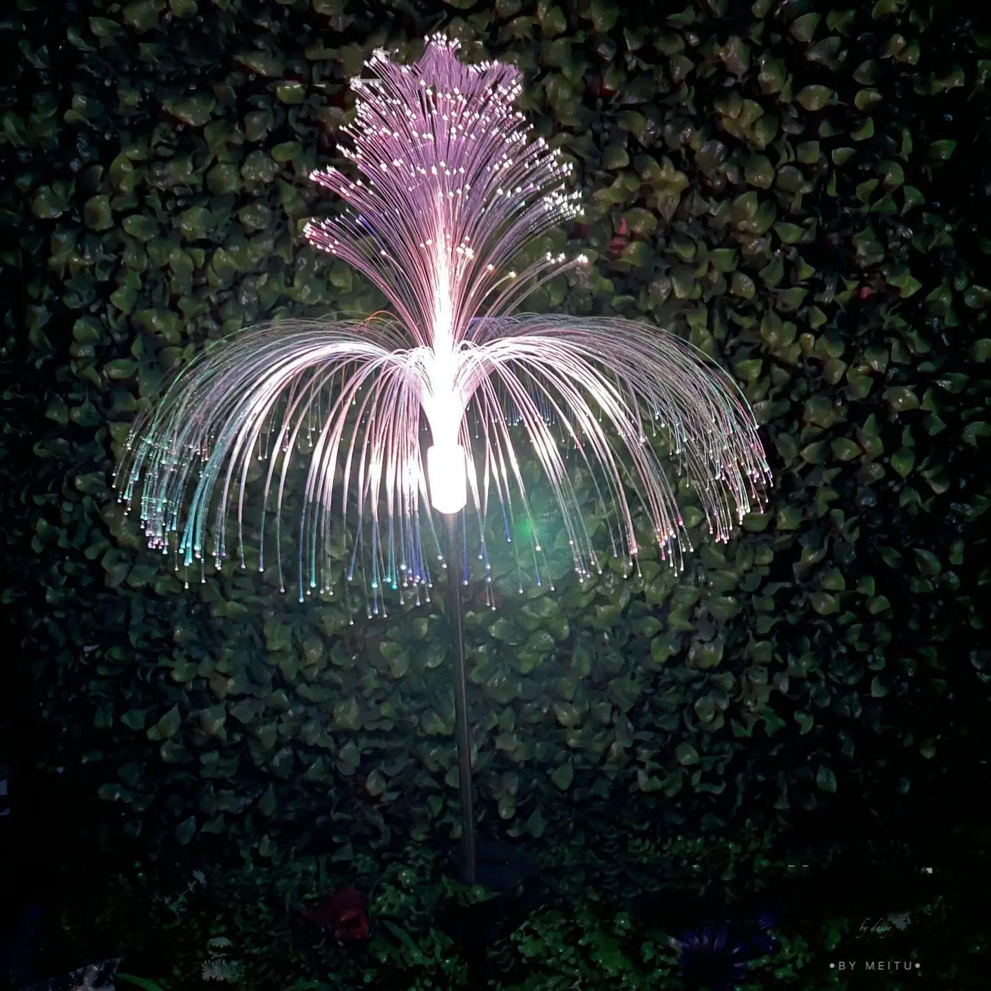 

Красочные Солнечные Медузы светильник IP65 наружная вставка лампа один/двойной слой для сада газон пейзаж украшение праздника