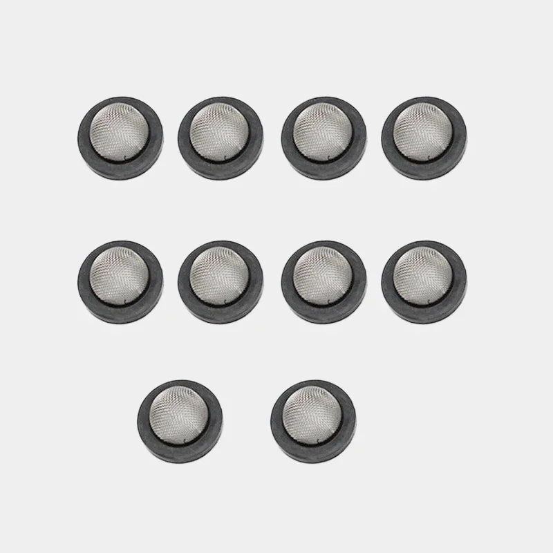 Pack of 10 Silicone Rubber Mesh Filter Screen Washers