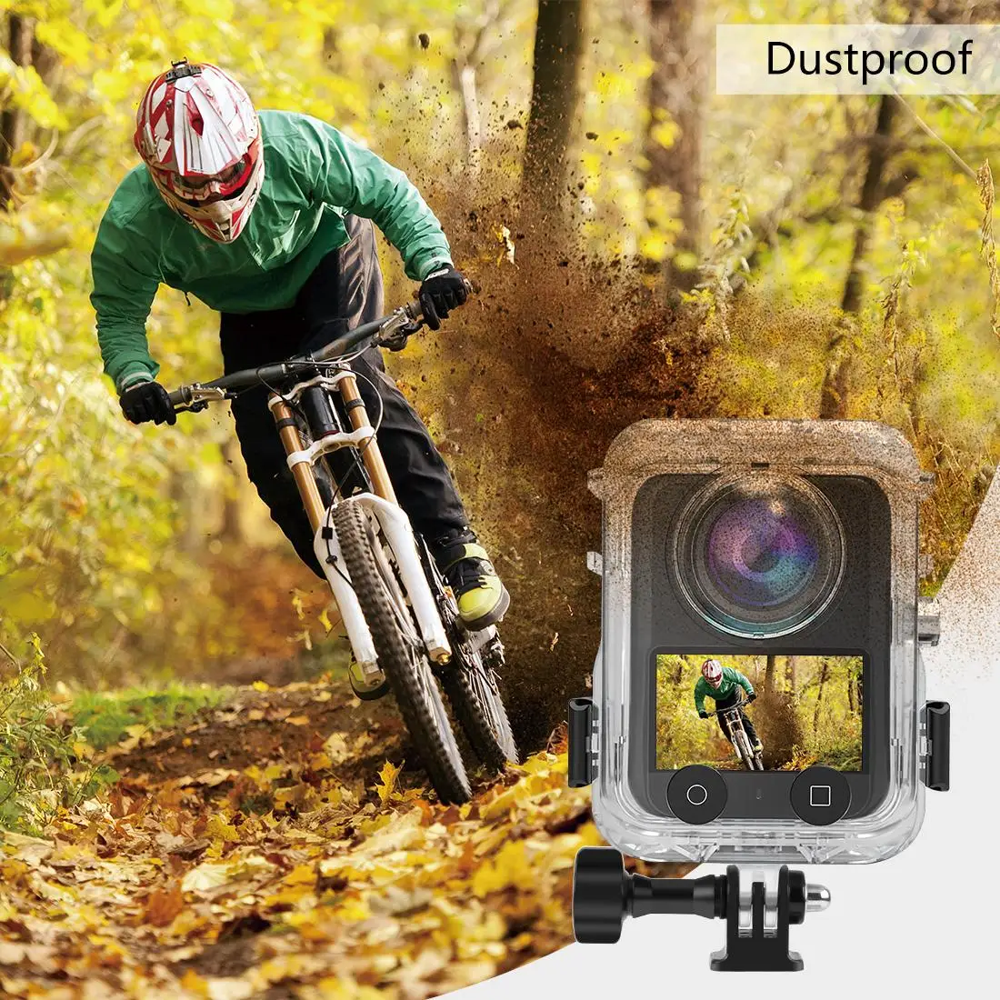 PULUZ For DJI Osmo 360 40m Depth Waterproof Camera Case Diving Housing Underwater Cover